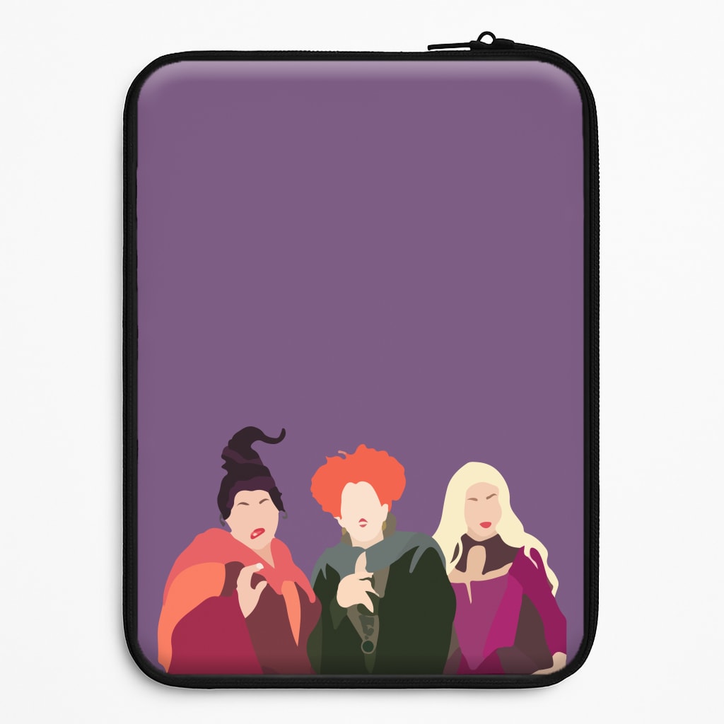 Hocus Halloween Witches - Halloween Laptop Sleeve