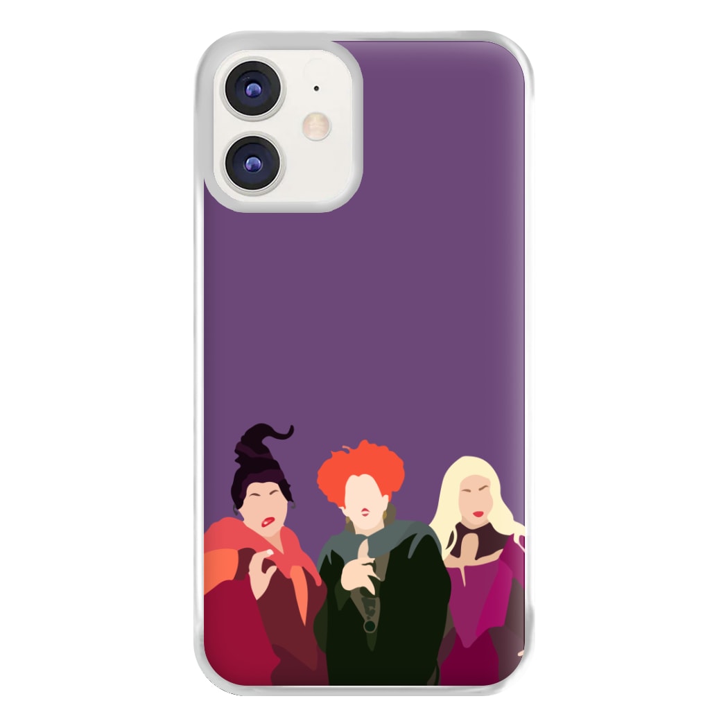 Hocus Halloween Witches - Halloween Phone Case for iPhone 12 / 12 Pro