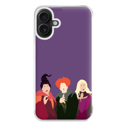 Hocus Halloween Witches - Halloween Phone Case for iPhone 16 Plus