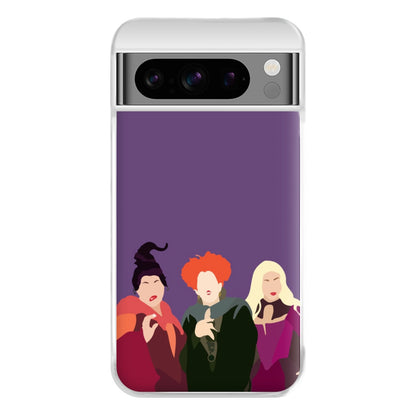 Hocus Halloween Witches - Halloween Phone Case for Google Pixel 8 Pro