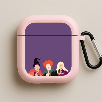 Hocus Halloween Witches - Halloween Pink AirPods Case