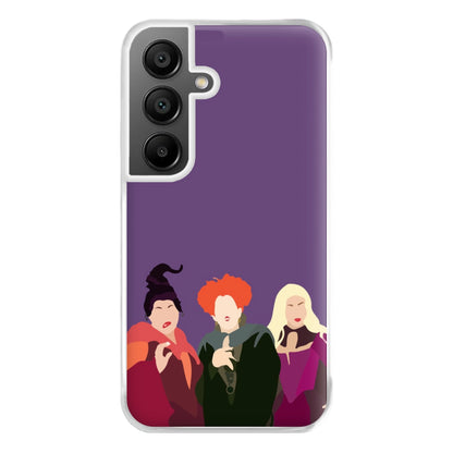 Hocus Halloween Witches - Halloween Phone Case for Galaxy A55