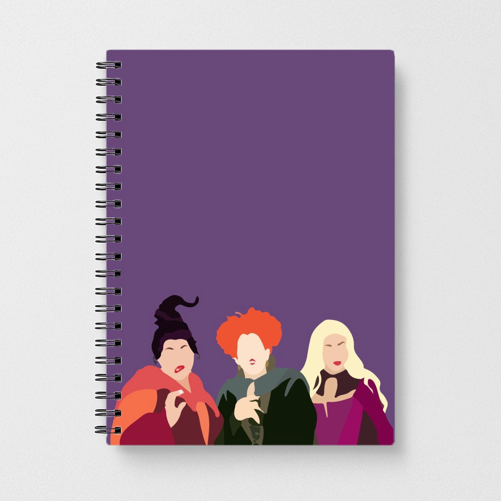 Hocus Pocus Witches - Halloween Notebook