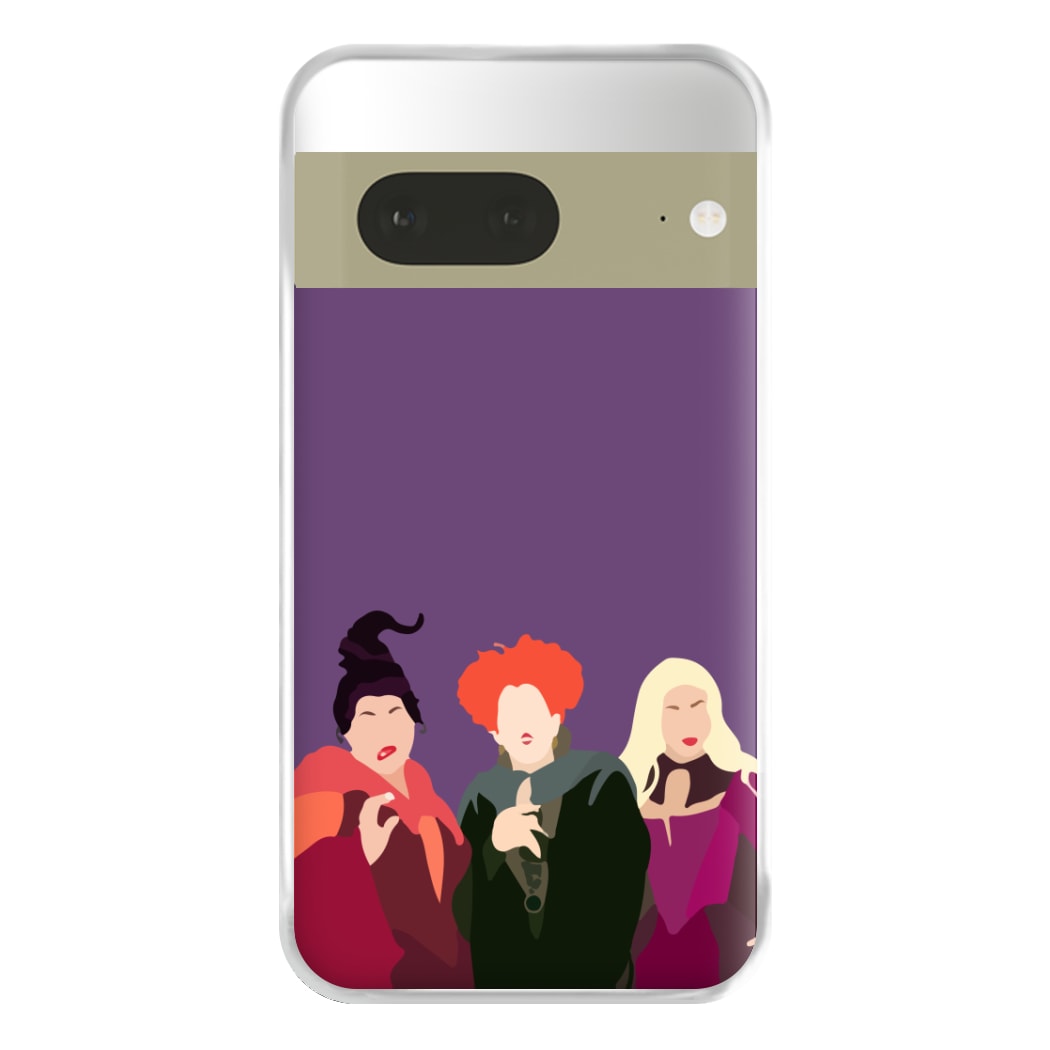 Hocus Halloween Witches - Halloween Phone Case for Google Pixel 7a