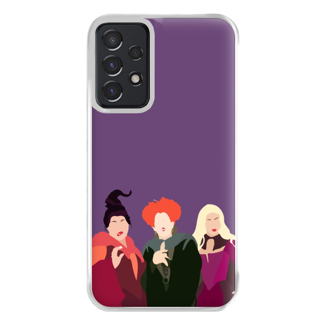 Hocus Halloween Witches - Halloween Phone Case for Galaxy A52 / A52s