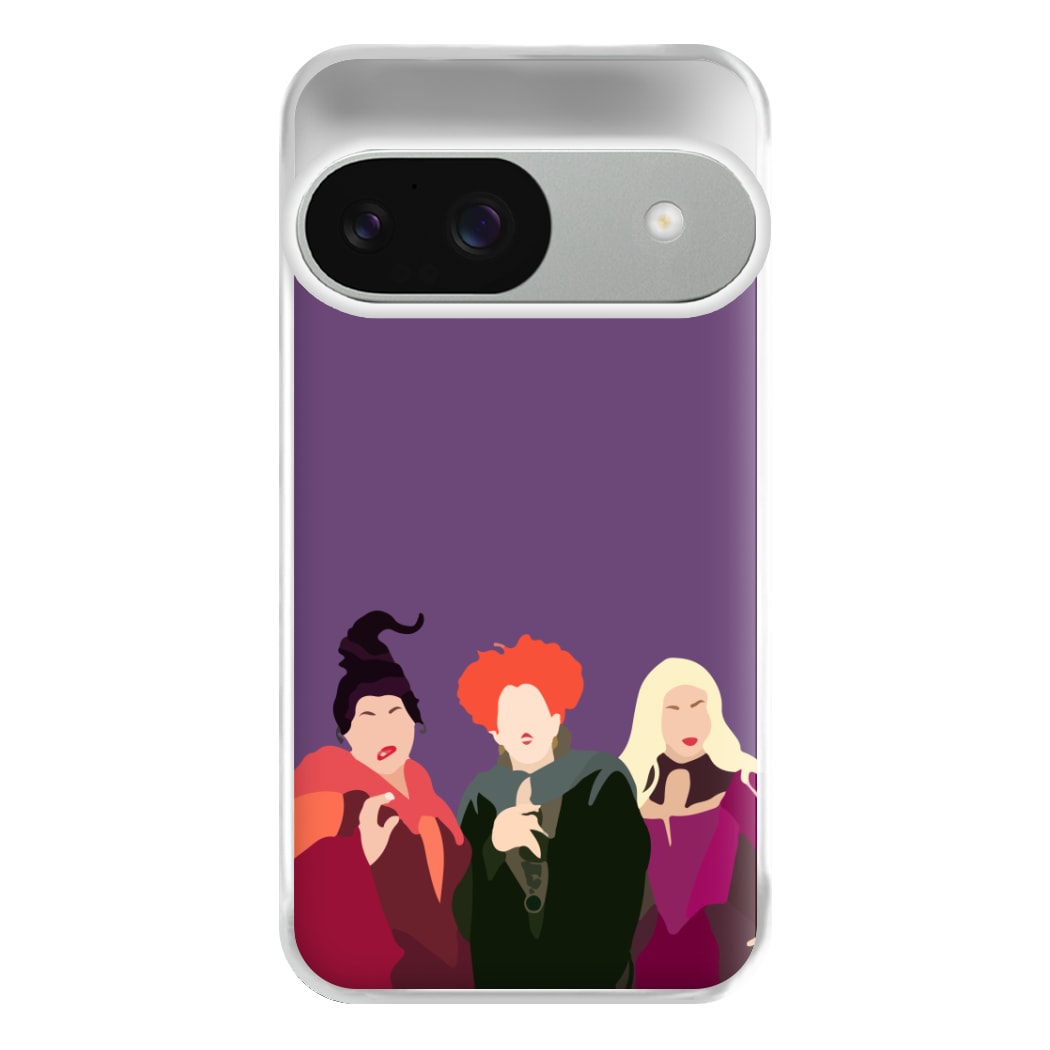 Hocus Halloween Witches - Halloween Phone Case for Google Pixel 9 / 9 Pro