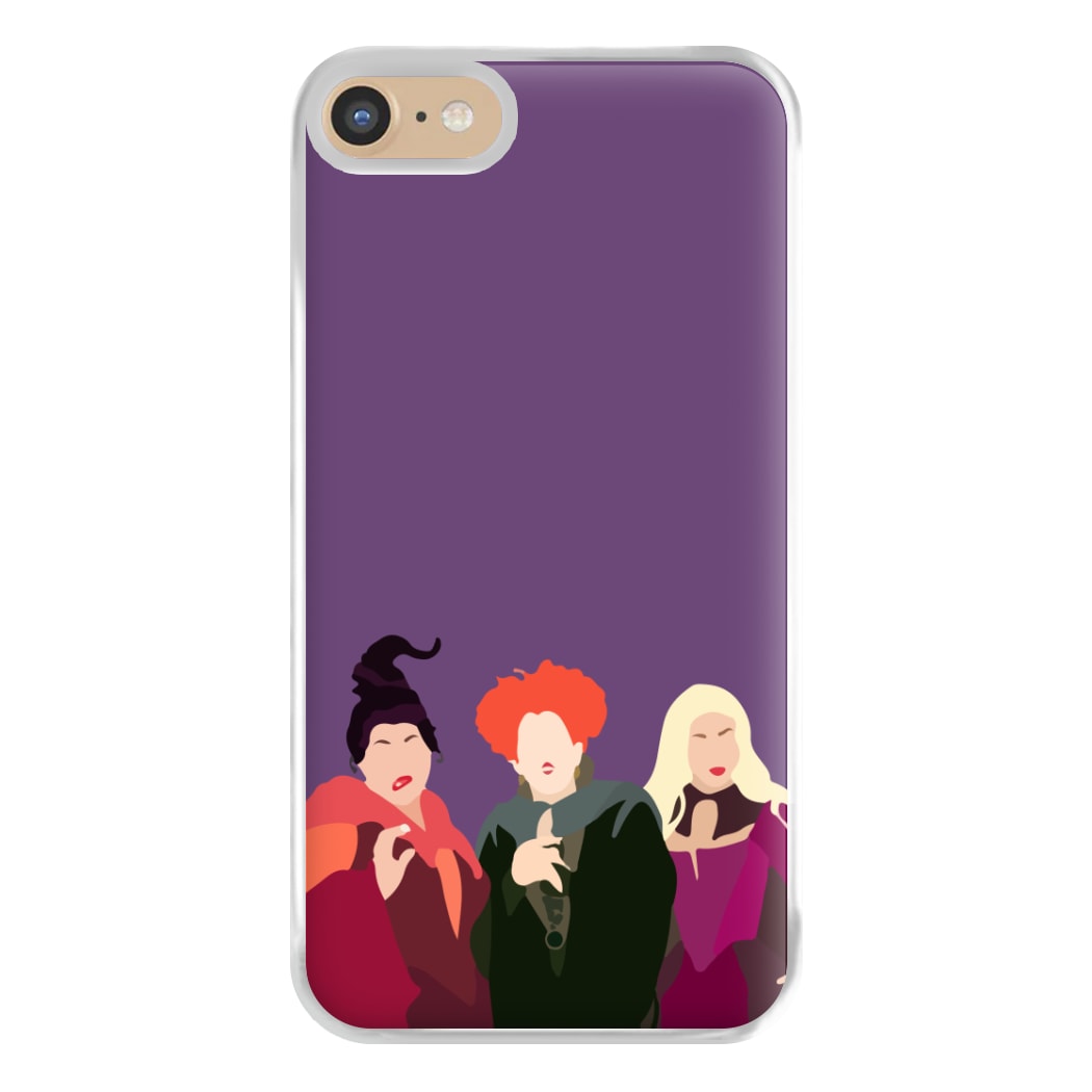 Hocus Halloween Witches - Halloween Phone Case for iPhone 6 / 7 / 8 / SE