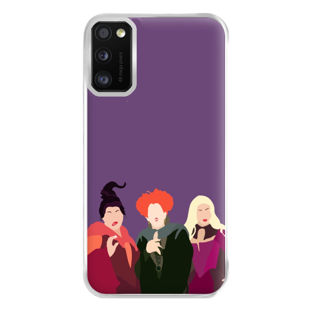 Hocus Halloween Witches - Halloween Phone Case for Galaxy A41