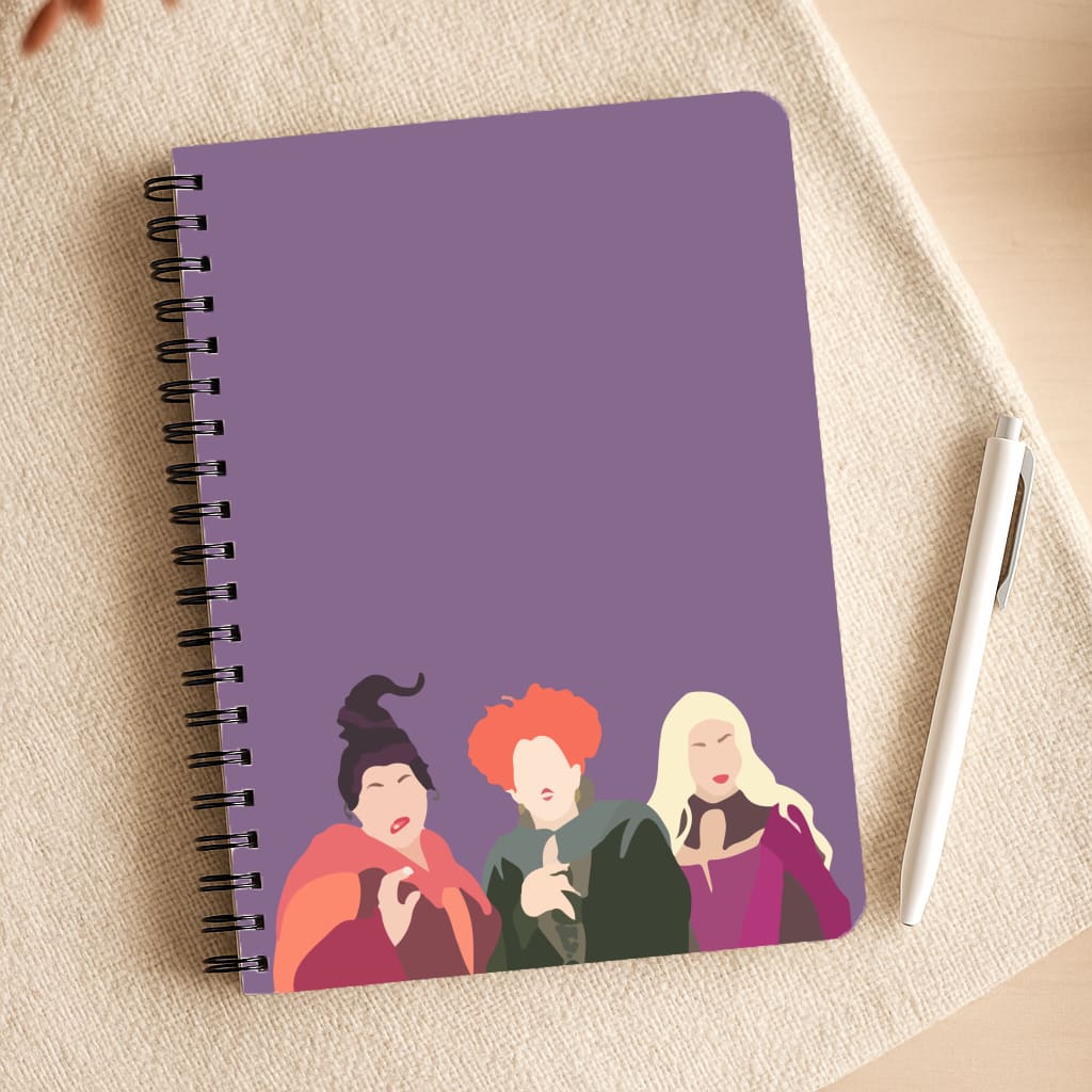 Hocus Halloween Witches - Halloween Notepad