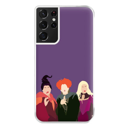 Hocus Halloween Witches - Halloween Phone Case for Galaxy S21 Ultra