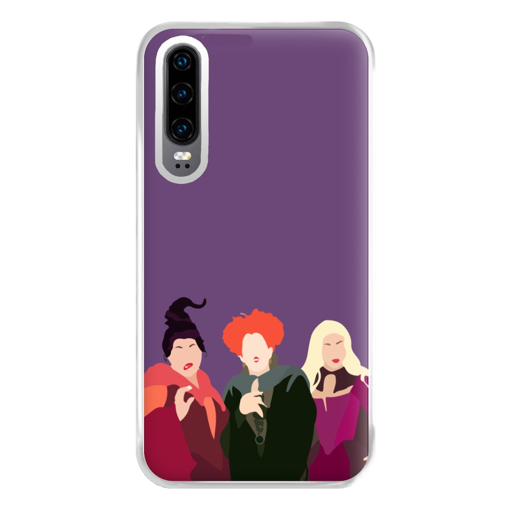 Hocus Halloween Witches - Halloween Phone Case for Huawei P30