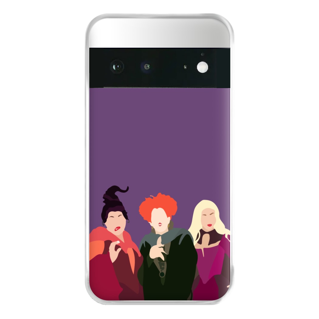 Hocus Halloween Witches - Halloween Phone Case for Google Pixel 6a