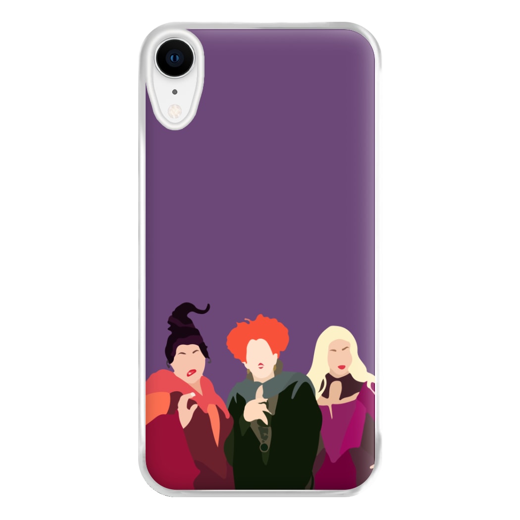 Hocus Halloween Witches - Halloween Phone Case for iPhone XR