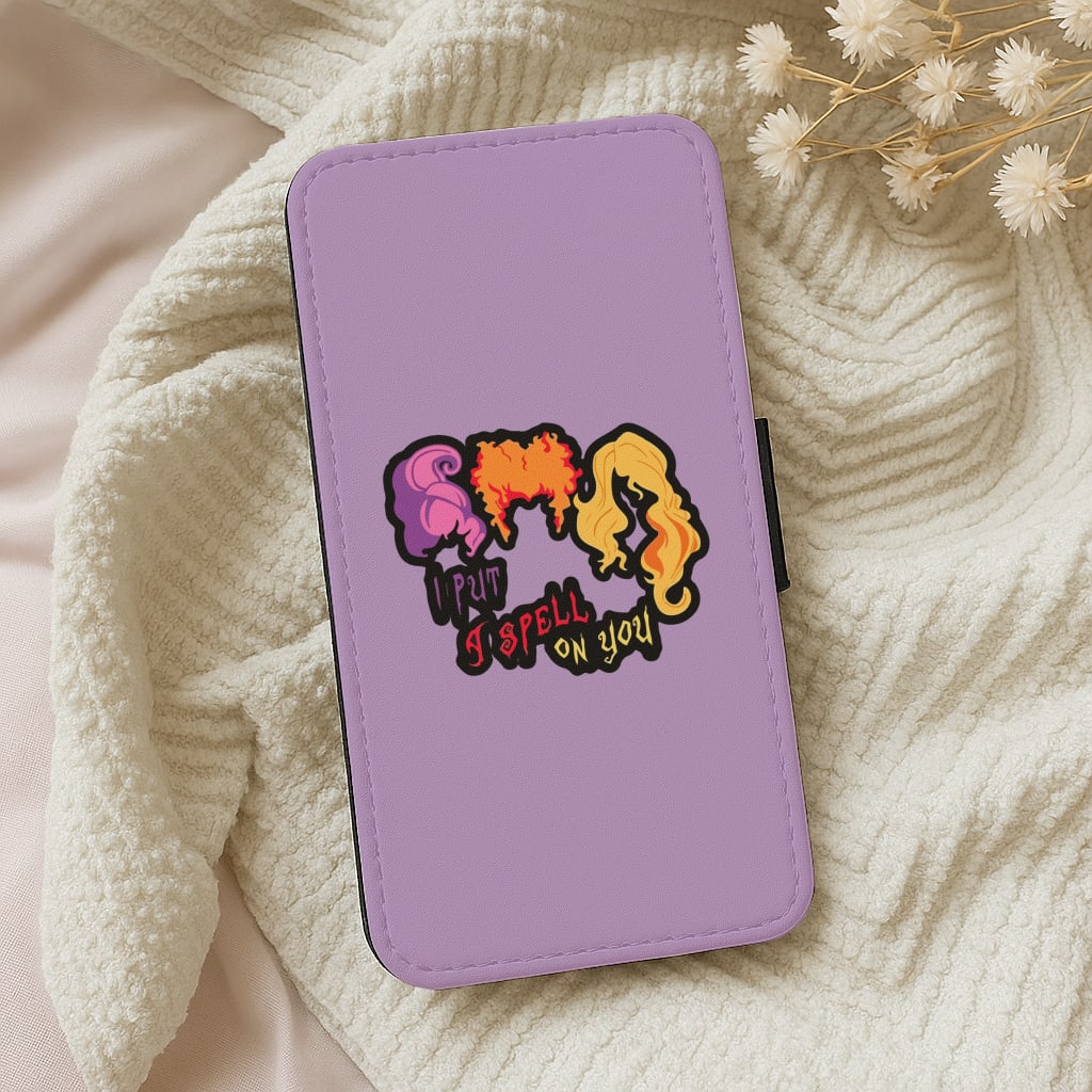 I Put A Spell On You - Halloween Wallet Phone Case