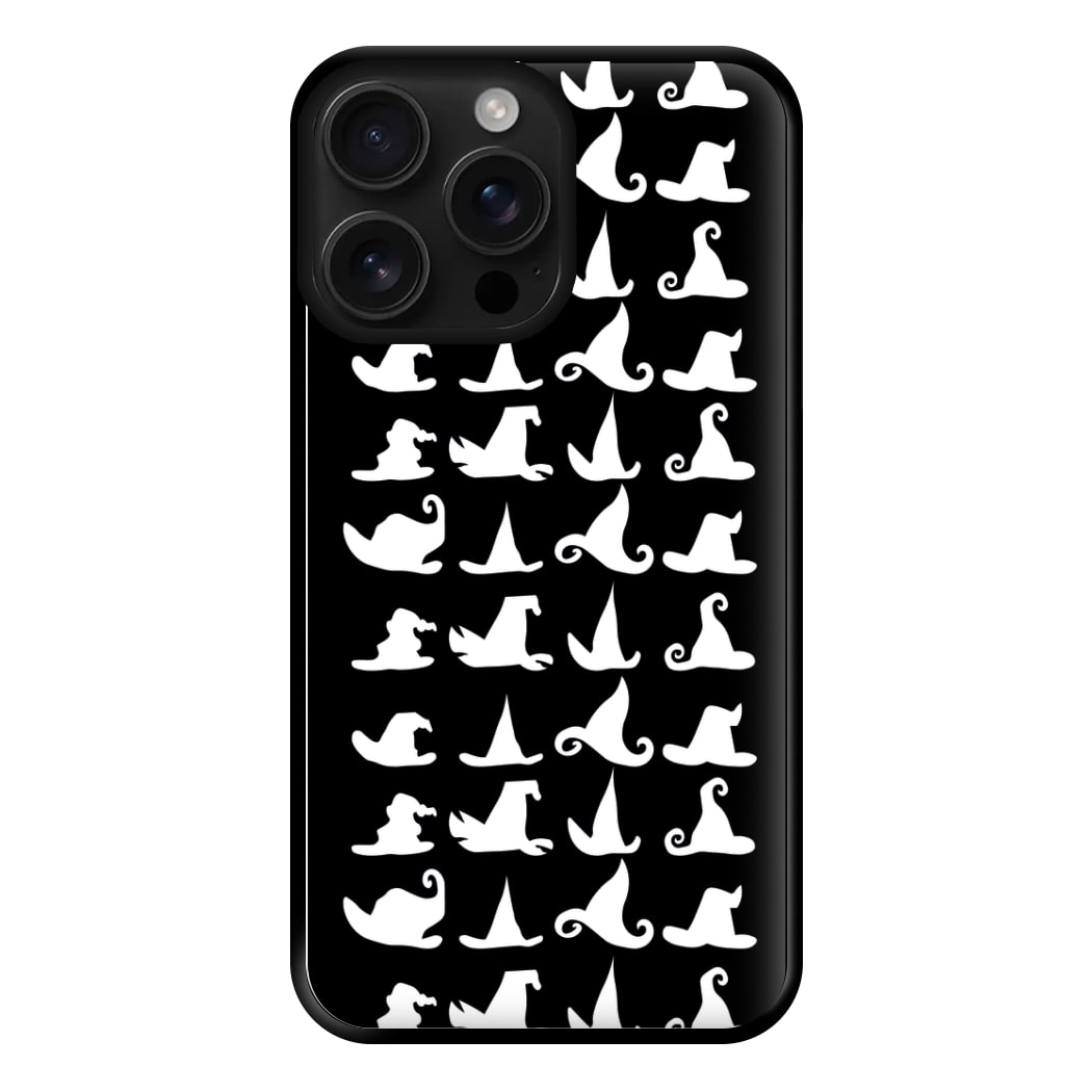 Witch's Hat Pattern - Halloween Phone Case for iPhone 16 Pro Max