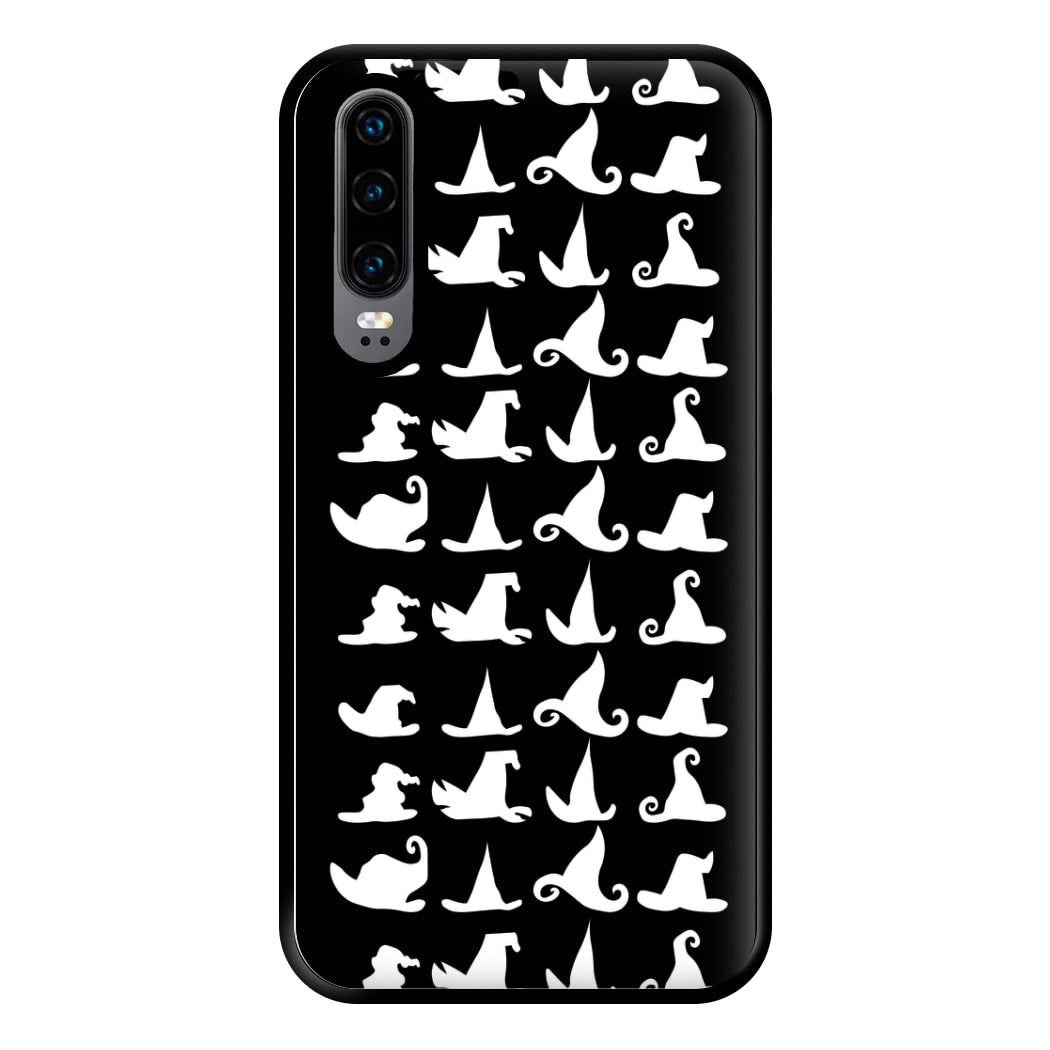 Witch's Hat Pattern - Halloween Phone Case for Huawei P30