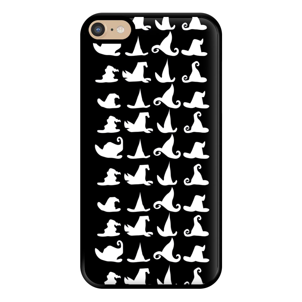 Witch's Hat Pattern - Halloween Phone Case for iPhone 6 Plus / 7 Plus / 8 Plus