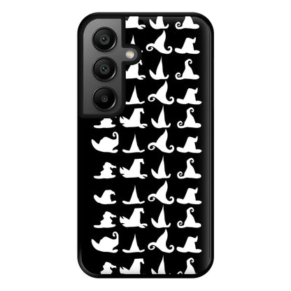 Witch's Hat Pattern - Halloween Phone Case for Google Pixel 8