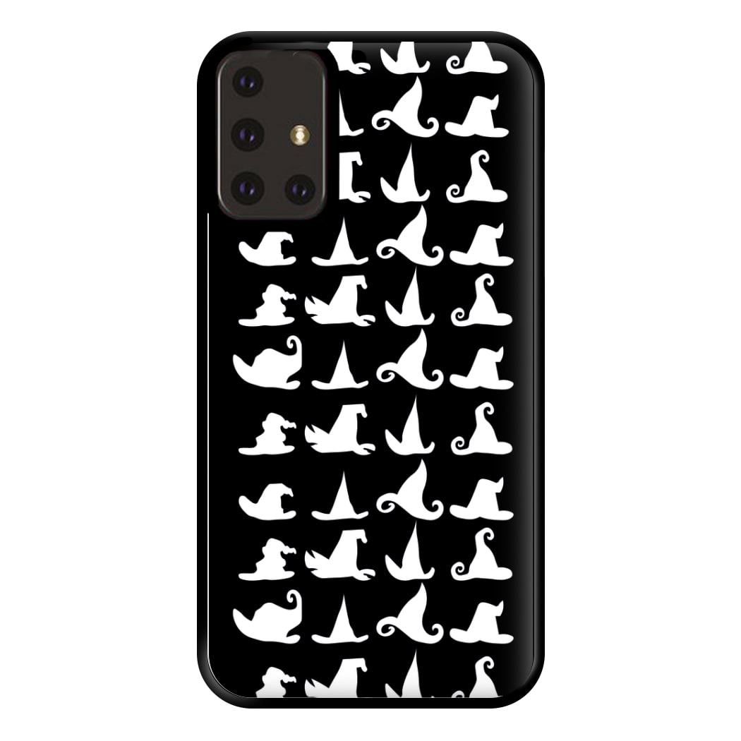 Witch's Hat Pattern - Halloween Phone Case for Galaxy A71