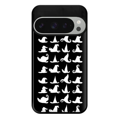 Witch's Hat Pattern - Halloween Phone Case for Google Pixel 9 Pro XL