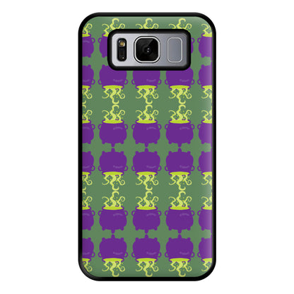 Cauldron Pattern - Halloween Phone Case for Galaxy S8 Plus