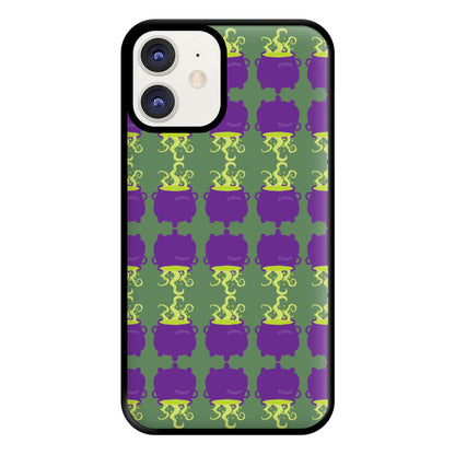 Cauldron Pattern - Halloween Phone Case for iPhone 12 / 12 Pro