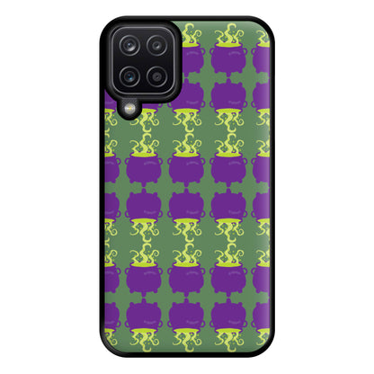 Cauldron Pattern - Halloween Phone Case for Galaxy A12