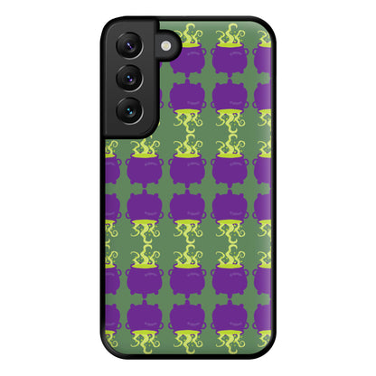 Cauldron Pattern - Halloween Phone Case for Galaxy S22 Plus