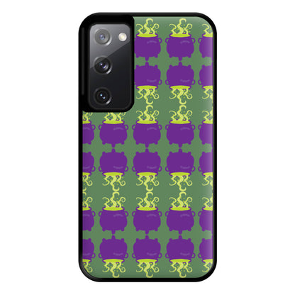 Cauldron Pattern - Halloween Phone Case for Galaxy S20FE