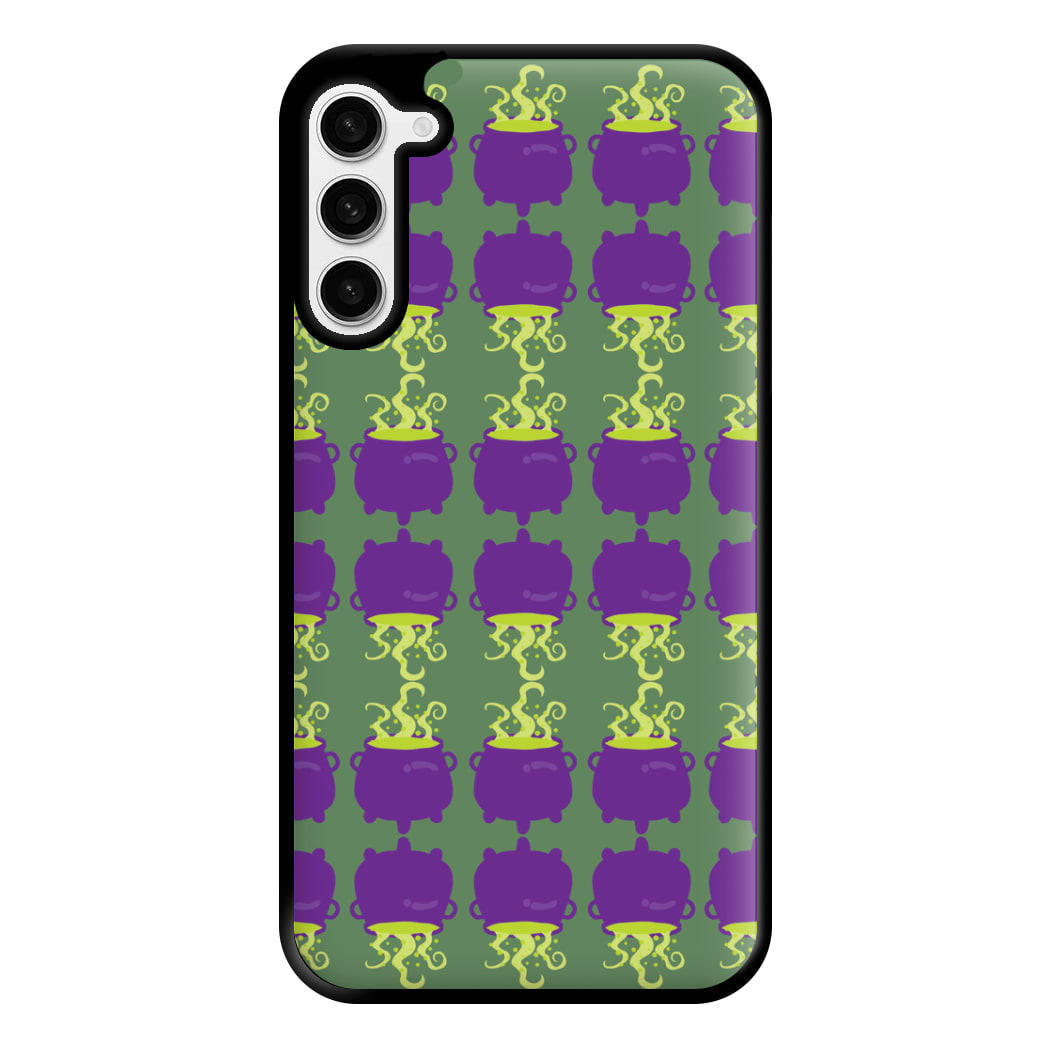 Cauldron Pattern - Halloween Phone Case for Galaxy S23 Plus