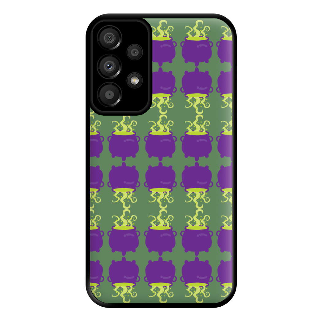 Cauldron Pattern - Halloween Phone Case for Galaxy A33