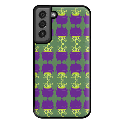 Cauldron Pattern - Halloween Phone Case for Galaxy S21FE