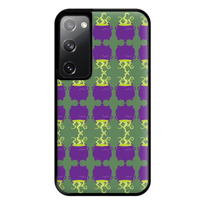 Cauldron Pattern - Halloween Phone Case for Galaxy S20