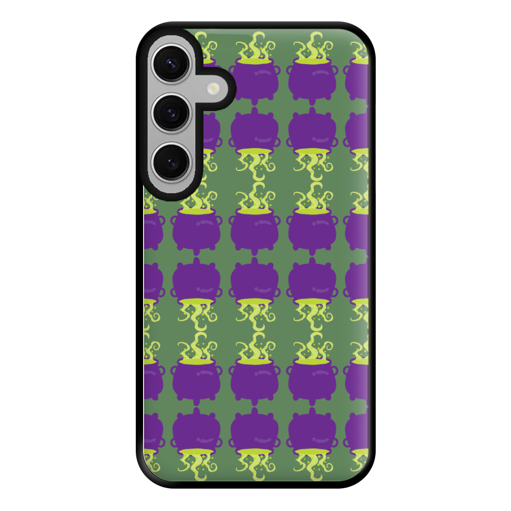 Cauldron Pattern - Halloween Phone Case for Galaxy S24FE