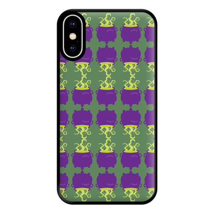 Cauldron Pattern - Halloween Phone Case for iPhone XS Max