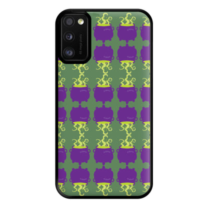 Cauldron Pattern - Halloween Phone Case for Galaxy A41