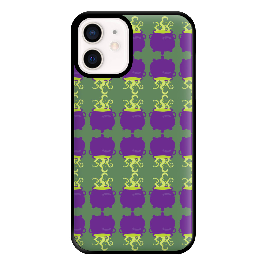 Cauldron Pattern - Halloween Phone Case for iPhone 12 Mini