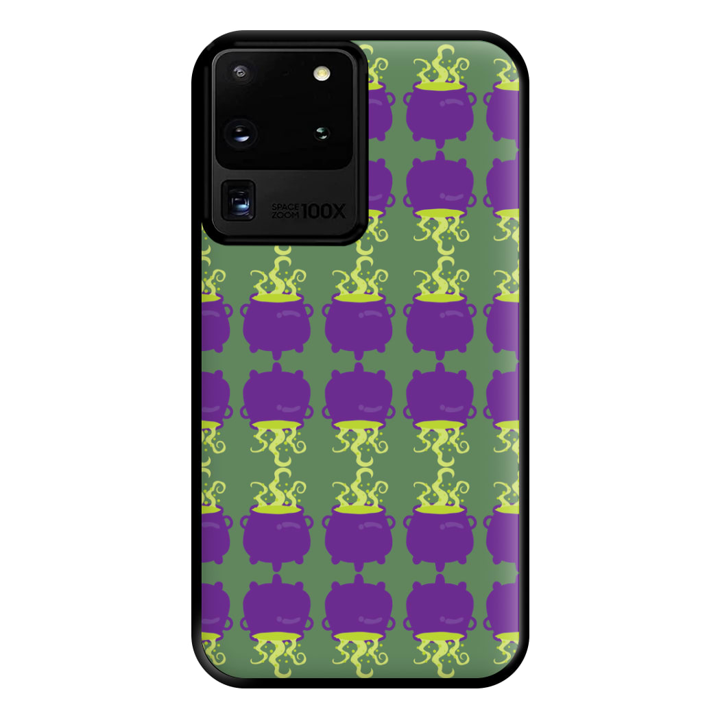 Cauldron Pattern - Halloween Phone Case for Galaxy S20 Ultra