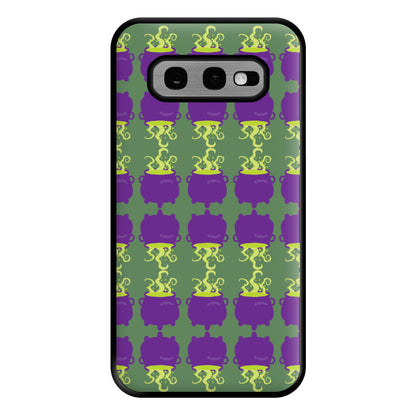 Cauldron Pattern - Halloween Phone Case for Galaxy S10e