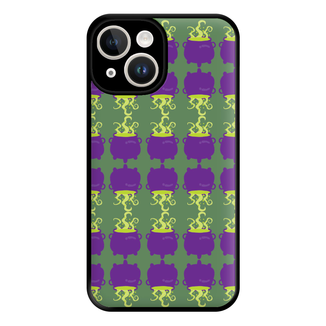 Cauldron Pattern - Halloween Phone Case for iPhone 14