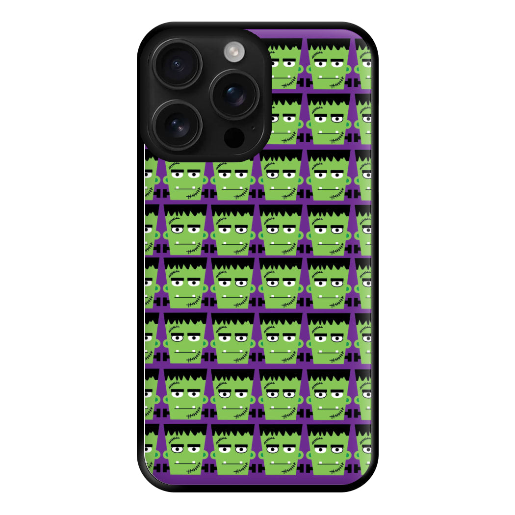 Frankenstein Pattern - Halloween Phone Case