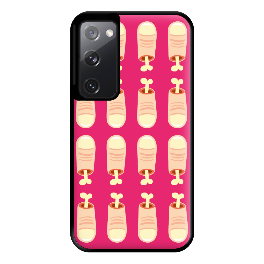 Finger Pattern - Halloween Phone Case for Galaxy S20FE