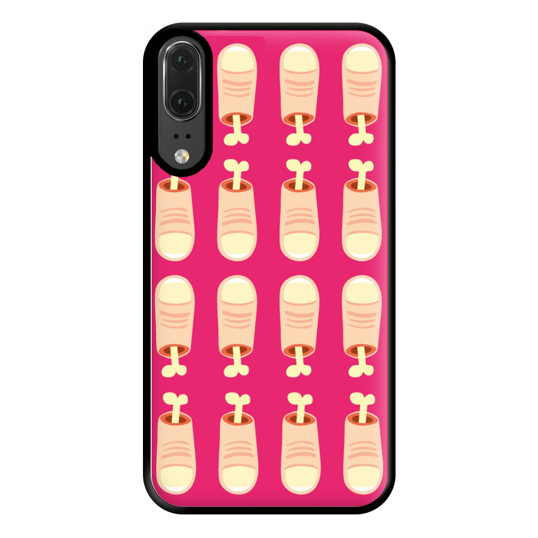 Finger Pattern - Halloween Phone Case for Huawei P20