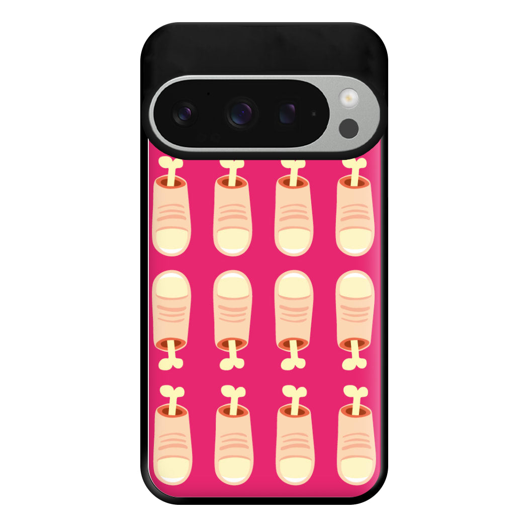 Finger Pattern - Halloween Phone Case for Google Pixel 9 Pro XL