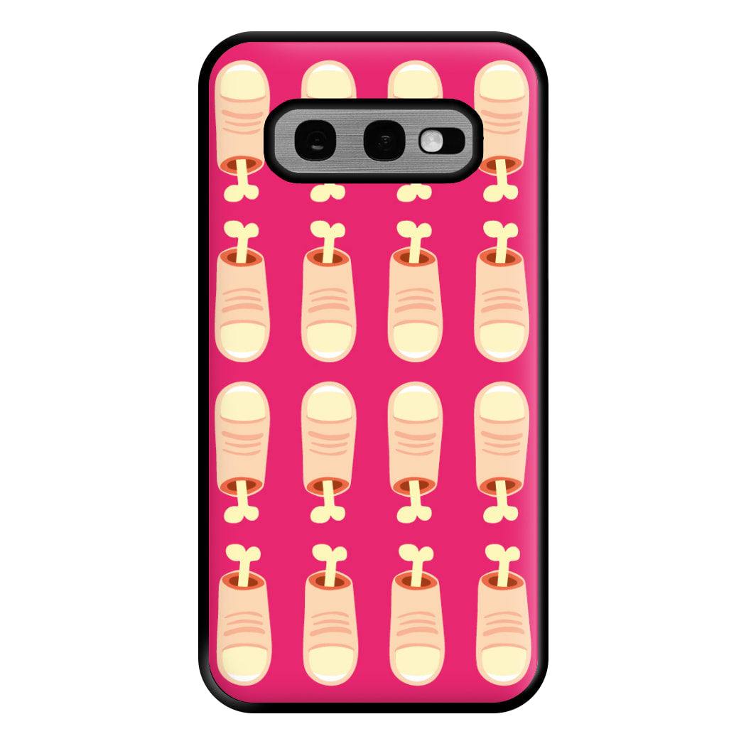 Finger Pattern - Halloween Phone Case for Galaxy S10e