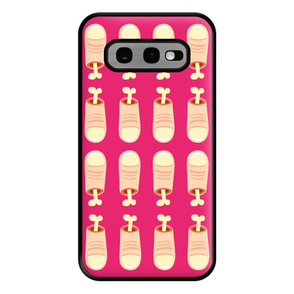 Finger Pattern - Halloween Phone Case for Galaxy S10e