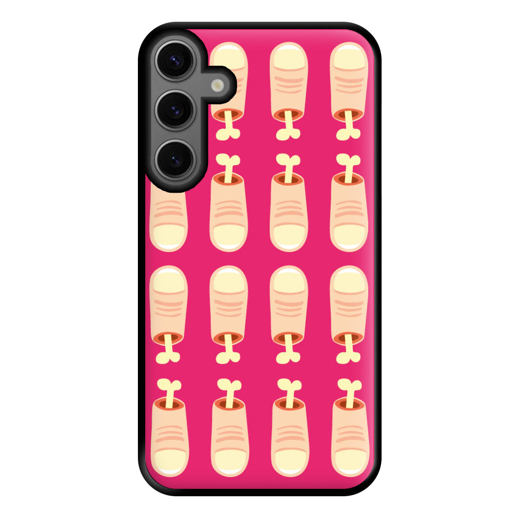 Finger Pattern - Halloween Phone Case for Galaxy S23FE