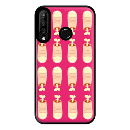 Finger Pattern - Halloween Phone Case for Huawei P30 Lite