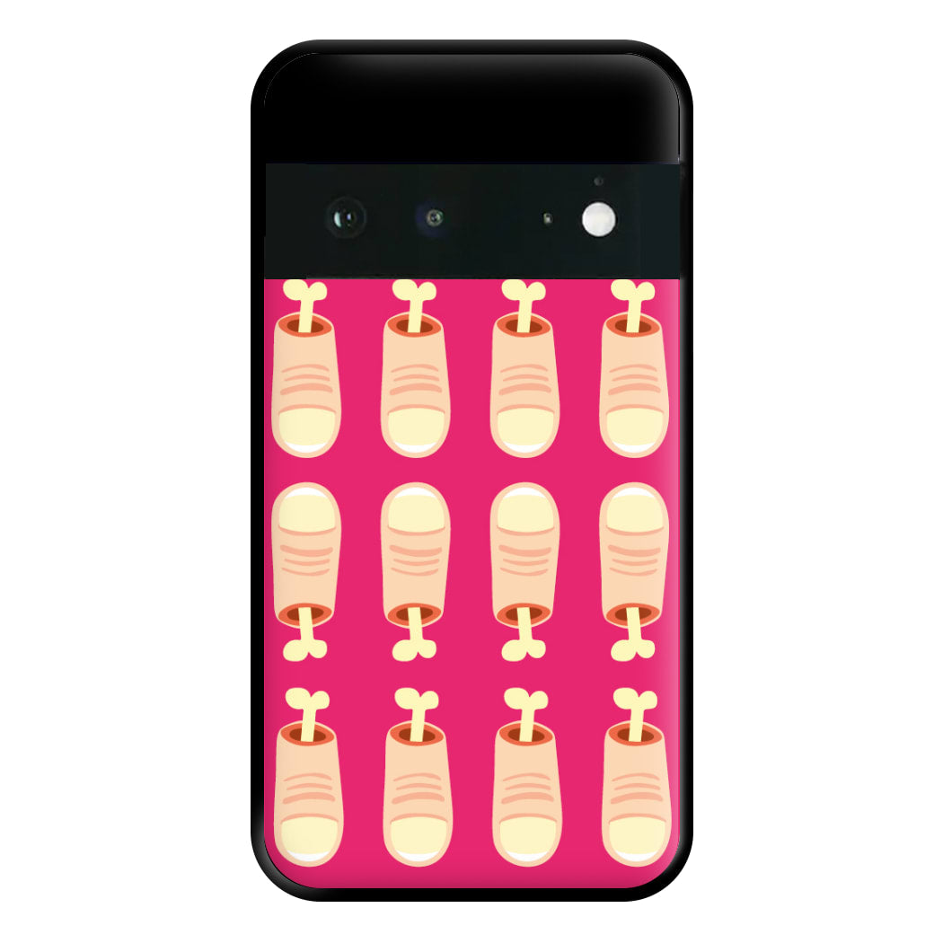 Finger Pattern - Halloween Phone Case for Google Pixel 6a