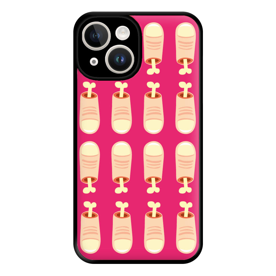 Finger Pattern - Halloween Phone Case for iPhone 14